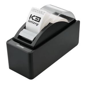 Impresora Custom K3 LOTTERY distribuida por DISUMTEC